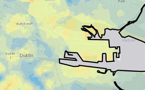 Cover image for Mapping Dublin's Air Quality: A GIS Analysis of Urban Pollution Patterns